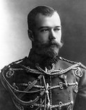 Nicholas II (18 May 1868 – 17 July 1918) was the last Emperor of Russia, Grand Duke of Finland, and titular King of Poland. His official short title was Nicholas II, Emperor and Autocrat of All the Russias. Like other Russian Emperors he is commonly known by the monarchical title Tsar (though Russia formally ended the Tsardom in 1721). He is known as Saint Nicholas the Passion-Bearer by the Russian Orthodox Church and has been referred to as Saint Nicholas the Martyr.<br/><br/>

Nicholas II ruled from 1 November 1894 until his forced abdication on 15 March 1917. His reign saw Imperial Russia go from being one of the foremost great powers of the world to economic and military collapse.
